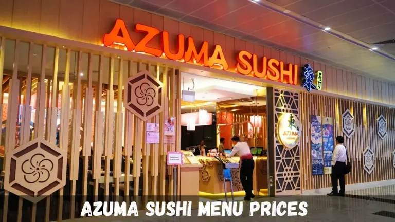 Azuma Sushi Menu Prices