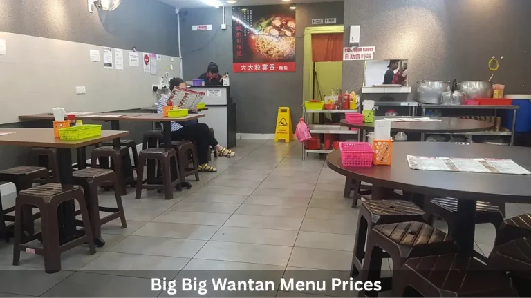 Big Big Wantan Menu Prices