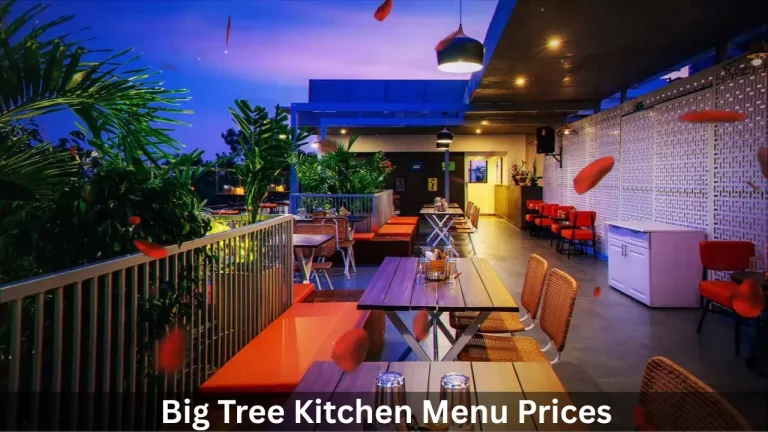 Big Tree Kitchen Menu Prices