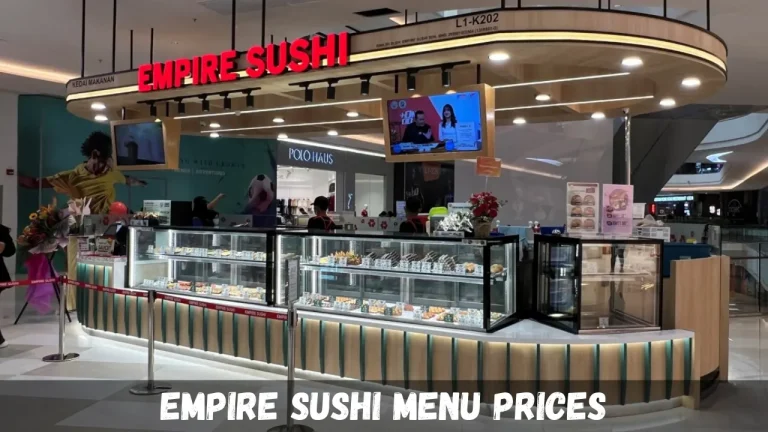 Empire Sushi Menu Prices