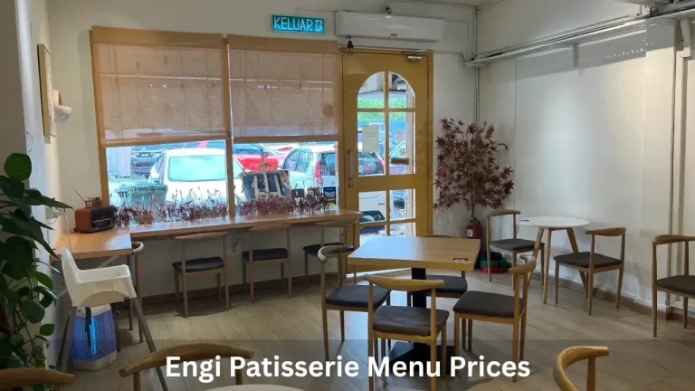 Engi Patisserie Menu Prices