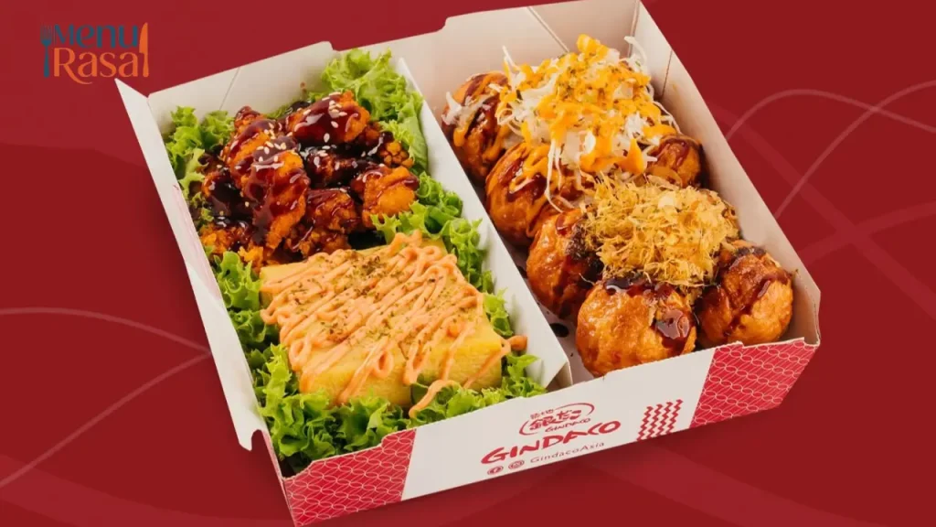 Gindaco Menu Prices in Malaysia