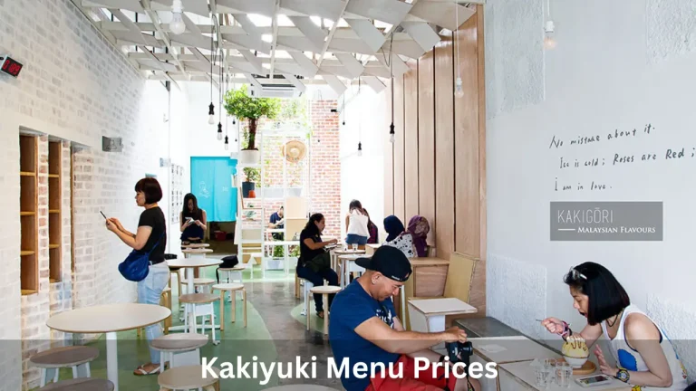 Kakiyuki Menu Prices