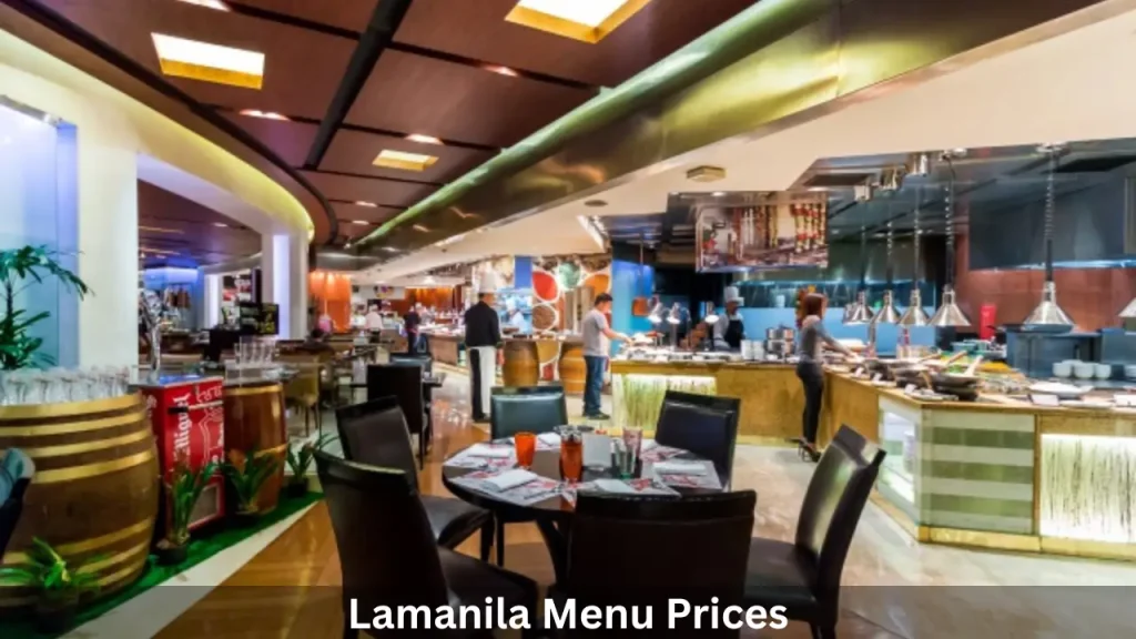 Lamanila Menu Prices