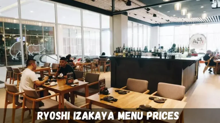 Ryoshi Izakaya Menu Prices