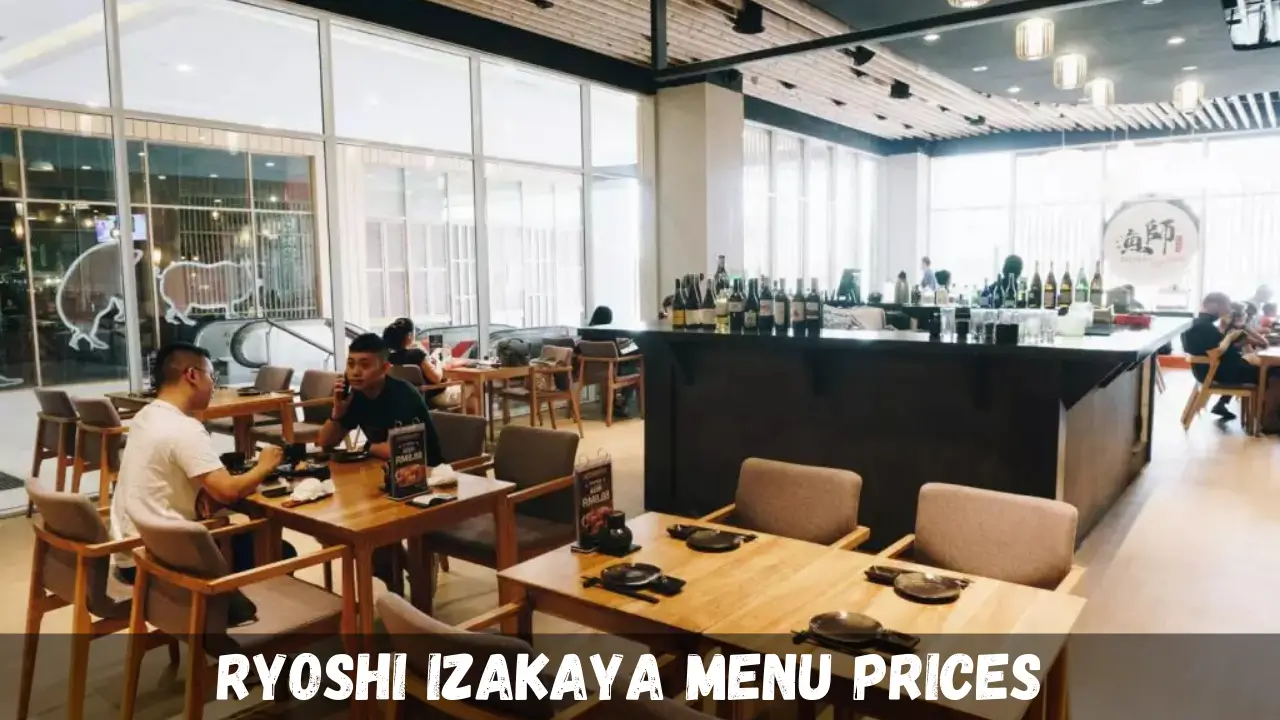 Ryoshi Izakaya Menu Prices