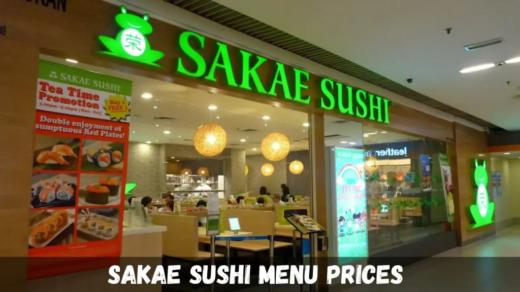 Sakae Sushi Menu Prices