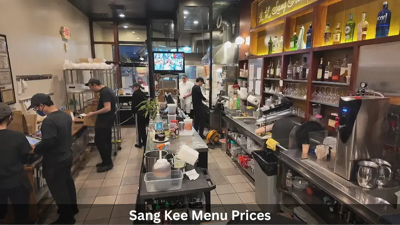 Sang Kee Menu Prices