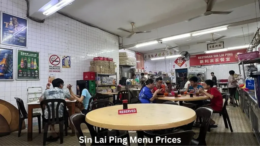 Sin Lai Ping Menu Prices