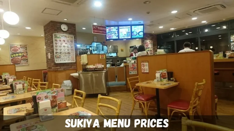 Sukiya Menu Prices