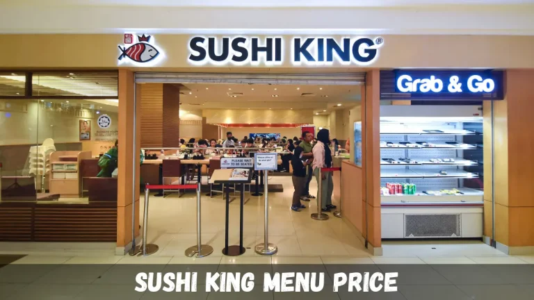 Sushi King Menu Prices