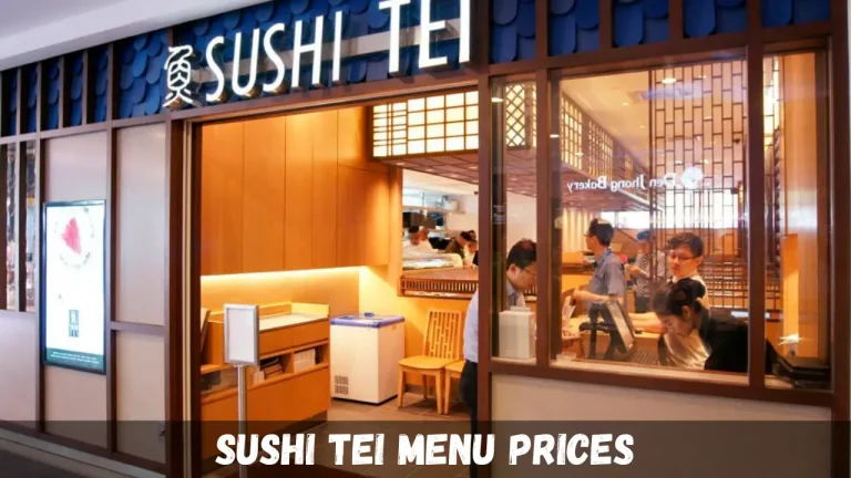 Sushi Tei Menu Prices