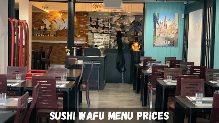 Sushi Wafu Menu Prices