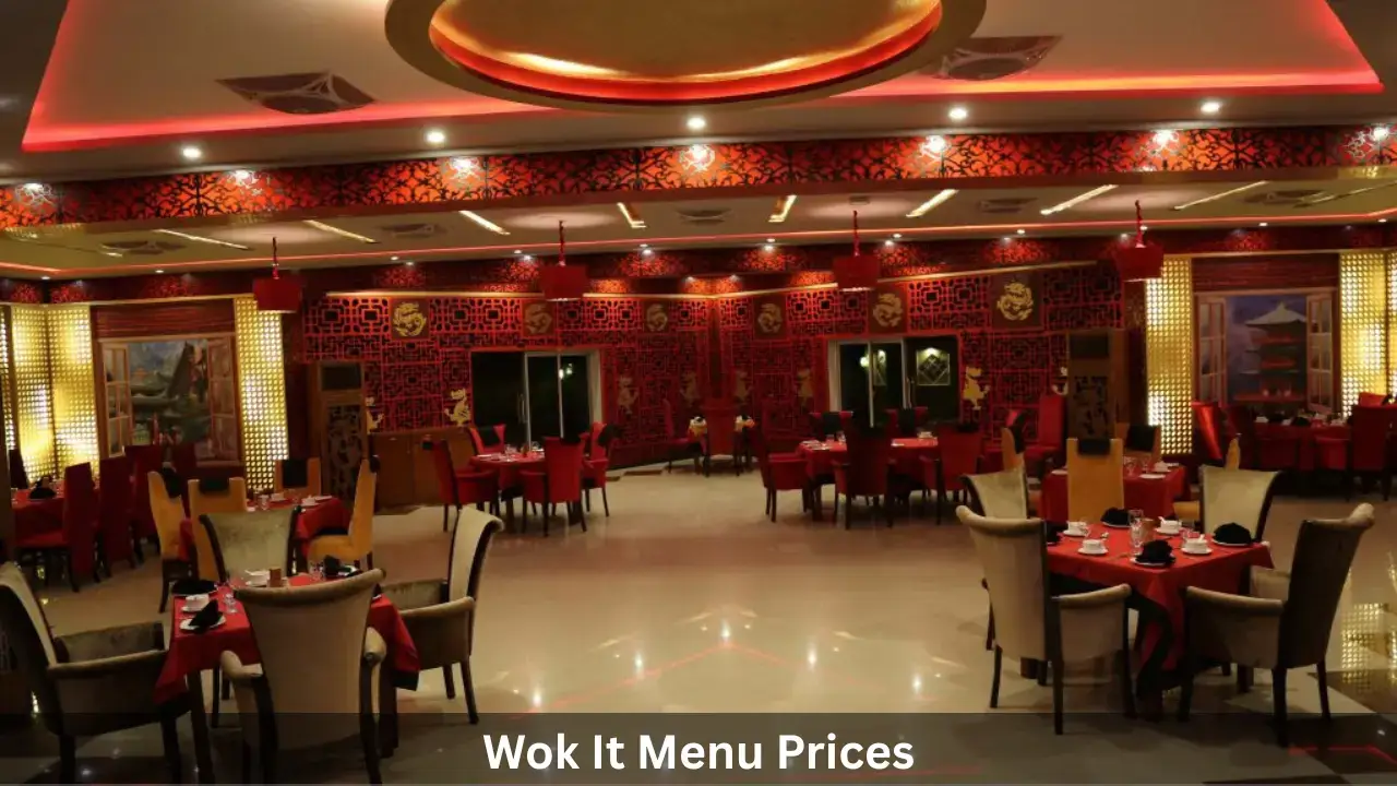 Wok It Menu Prices