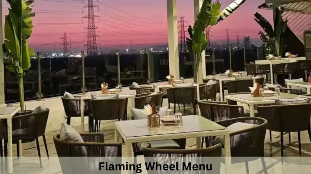 Flaming Wheel Menu Prices
