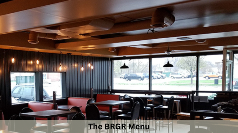 The BRGR Menu Prices