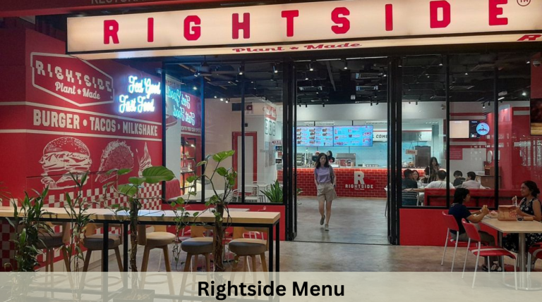 Rightside Menu Prices