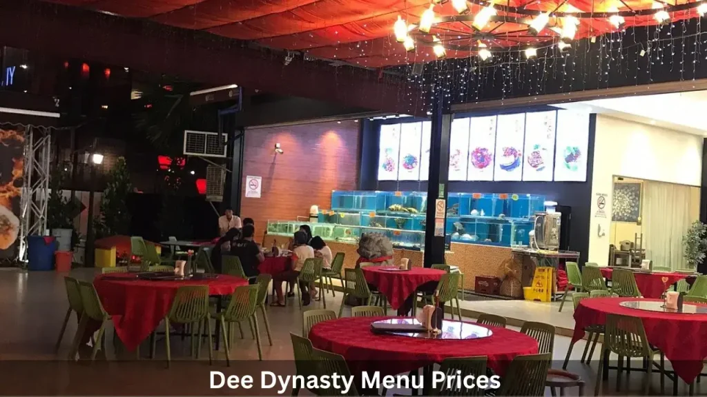 Dee Dynasty Menu Prices