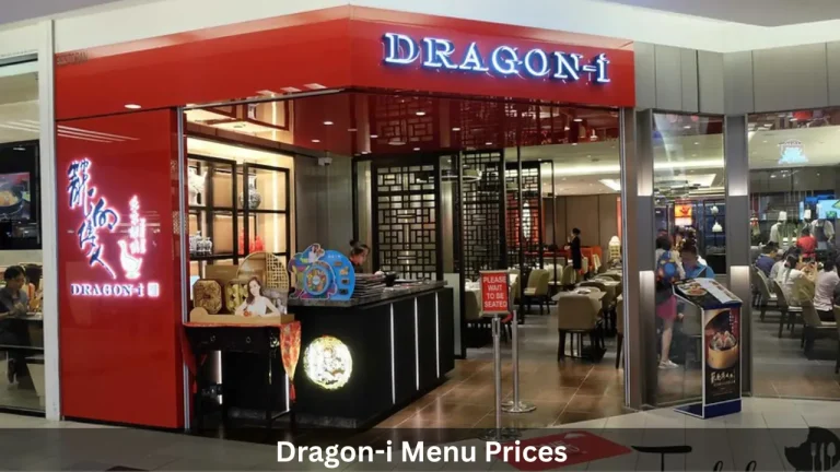 Dragon-i Menu Prices