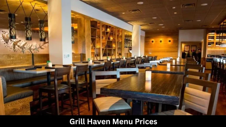 Grill Haven Menu Prices