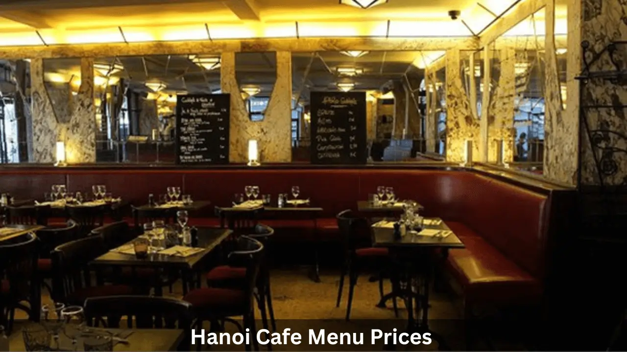 Hanoi Cafe Menu Prices