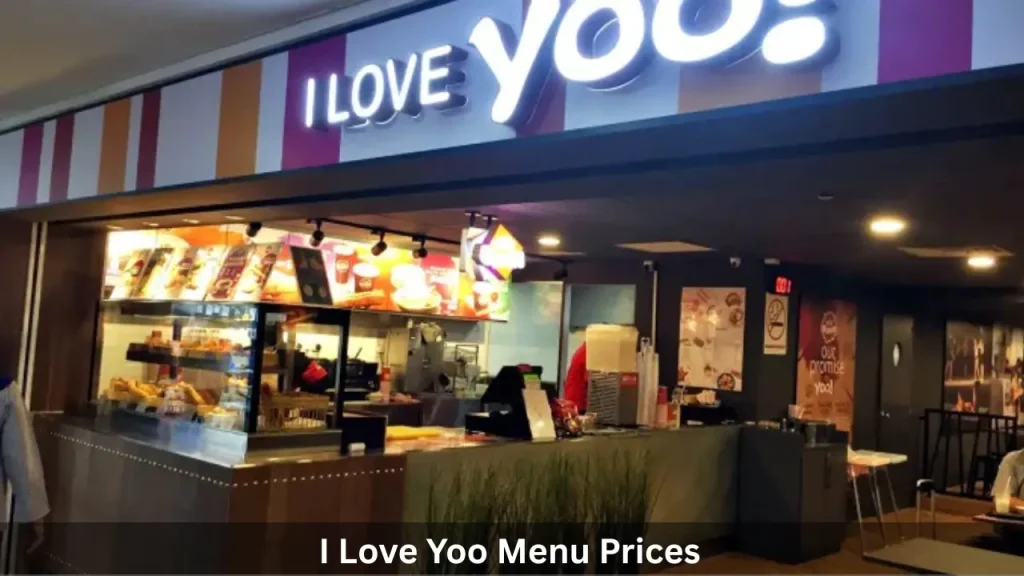 I Love Yoo Menu Prices
