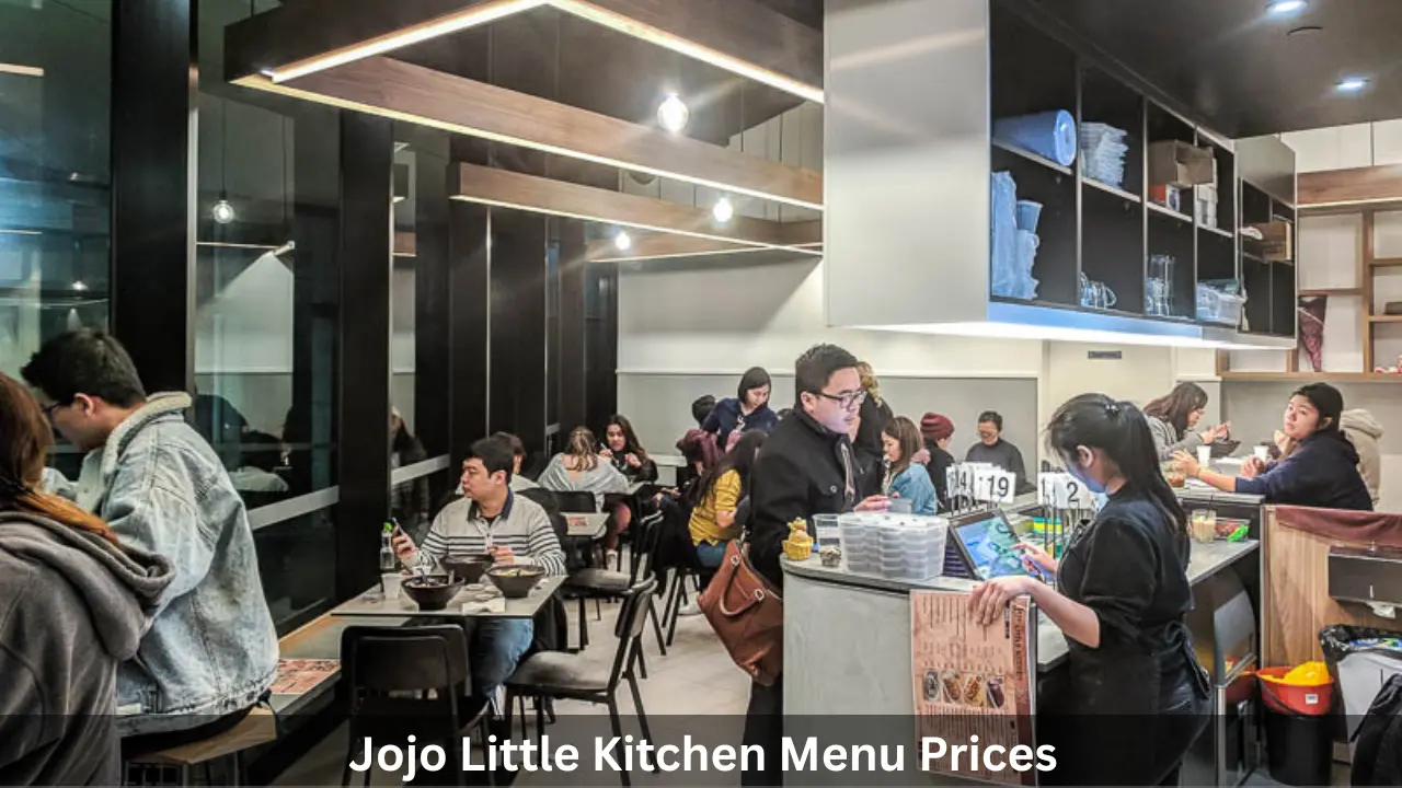 Jojo Little Kitchen Menu Prices