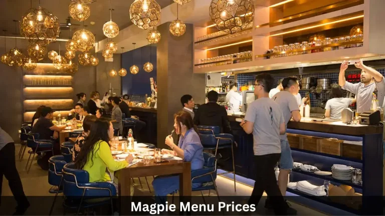 Magpie Menu Prices
