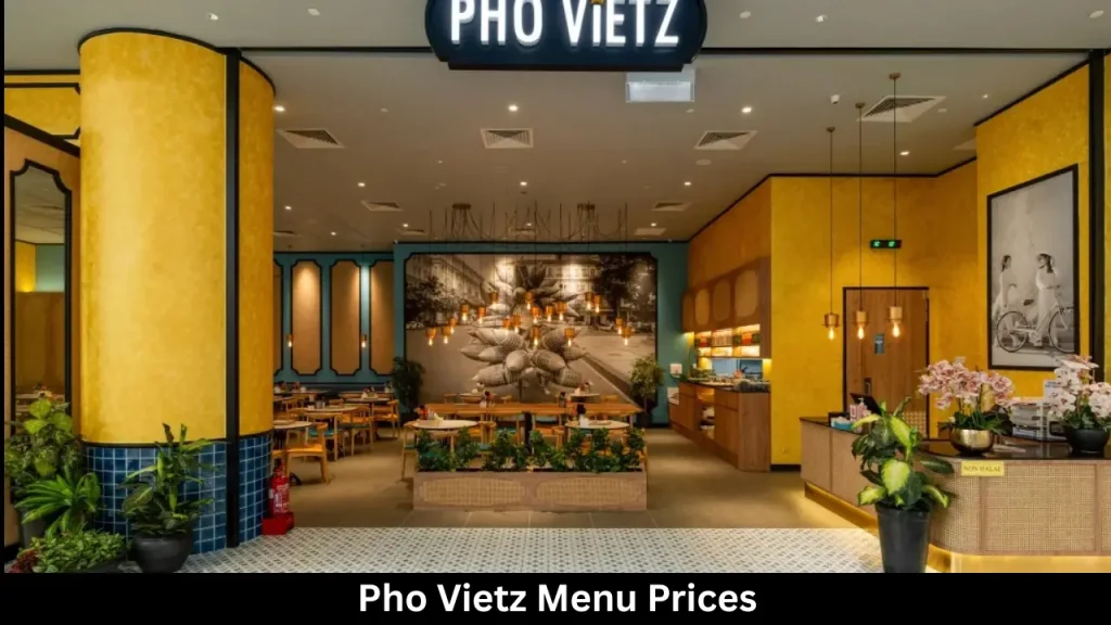 Pho Vietz Menu Prices