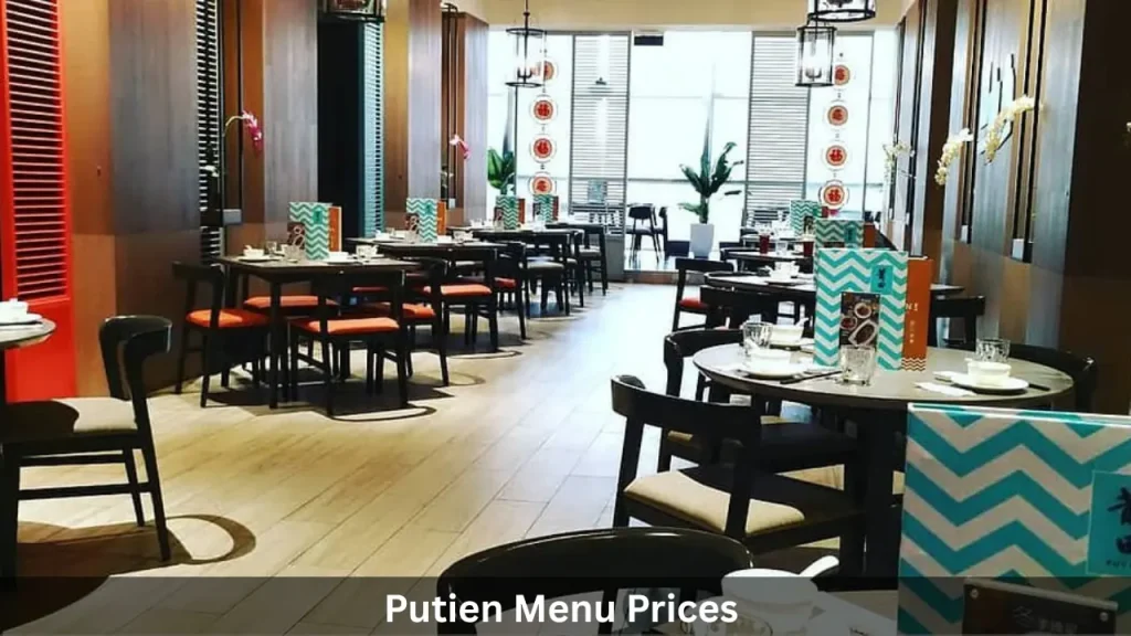 Putien Menu Prices