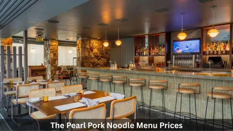 The Pearl Pork Noodle Menu Prices