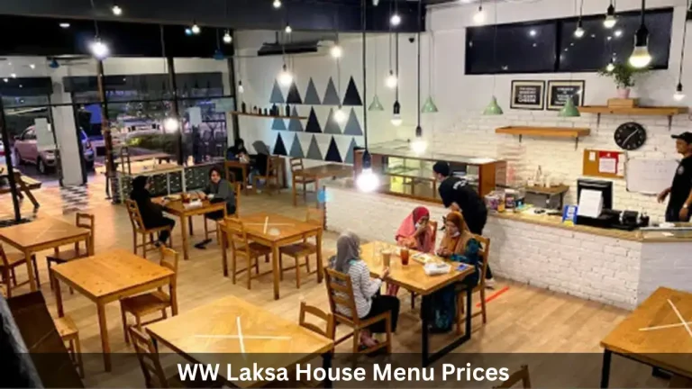WW Laksa House Menu Prices