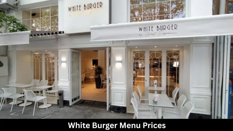 White Burger Menu Prices