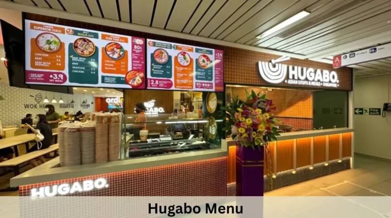 Hugabo Menu Prices