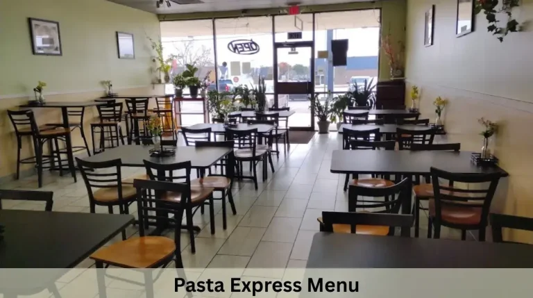 Pasta Express Menu Prices