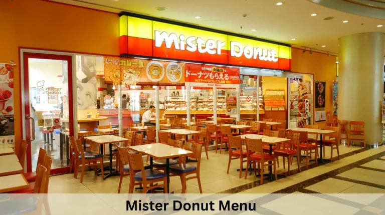Mister Donut Menu Prices