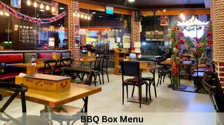 BBQ Box Menu Prices