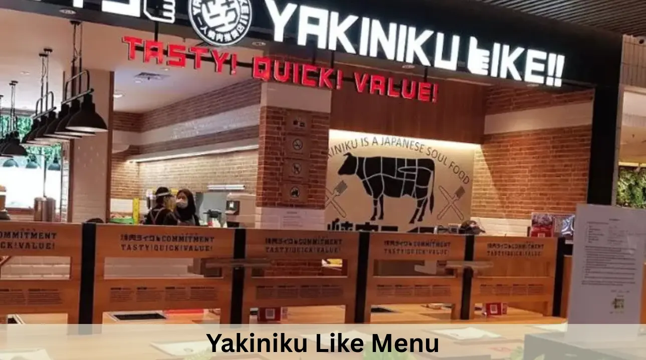 Yakiniku Like Menu Prices
