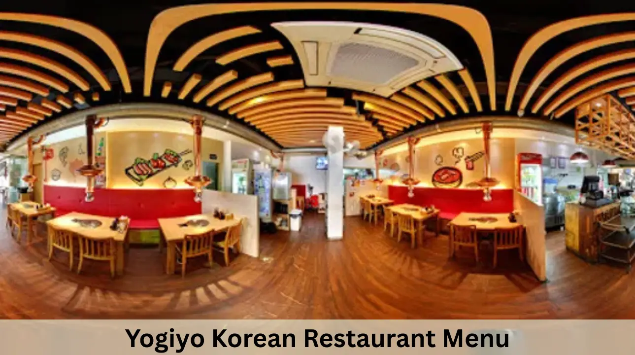 Yogiyo Korean Restaurant Menu Prices