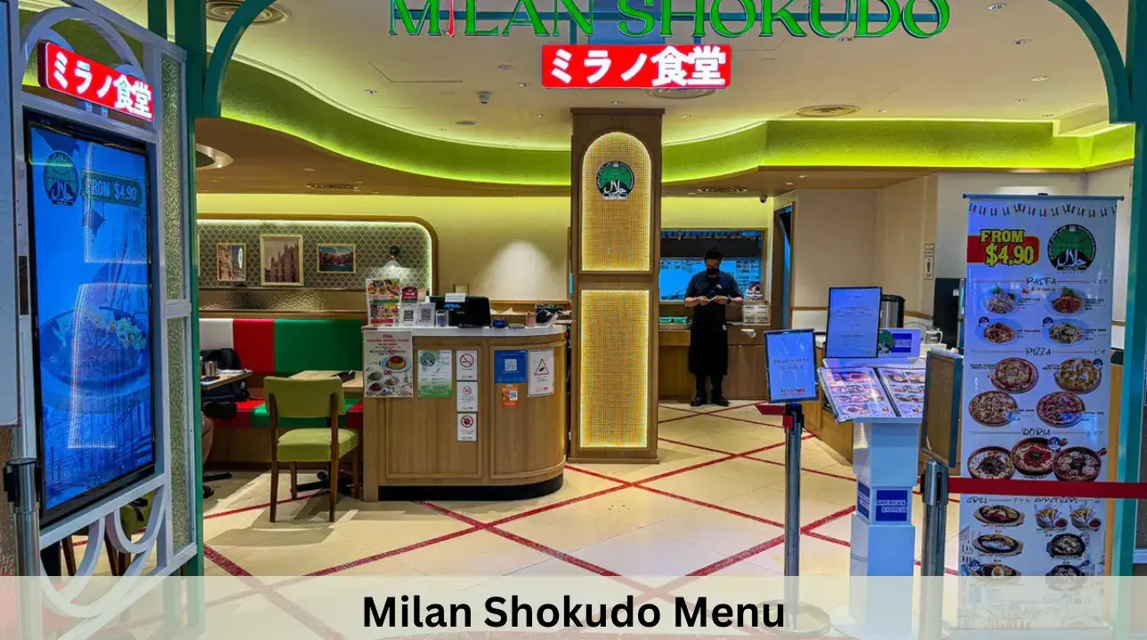 Milan Shokudo Menu Prices