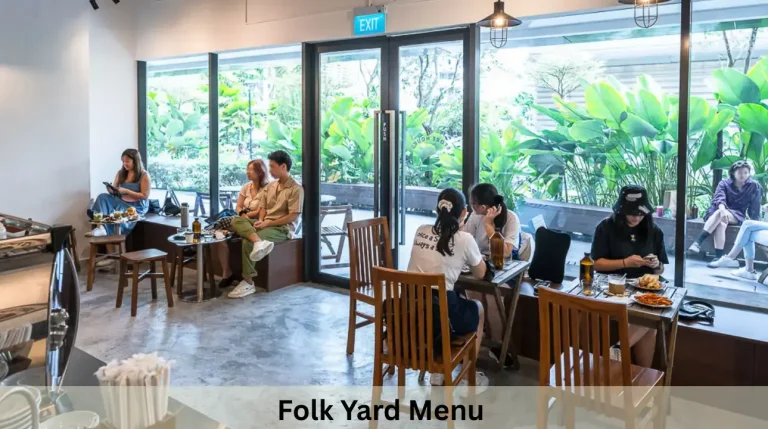 Folk Yard Menu Prices