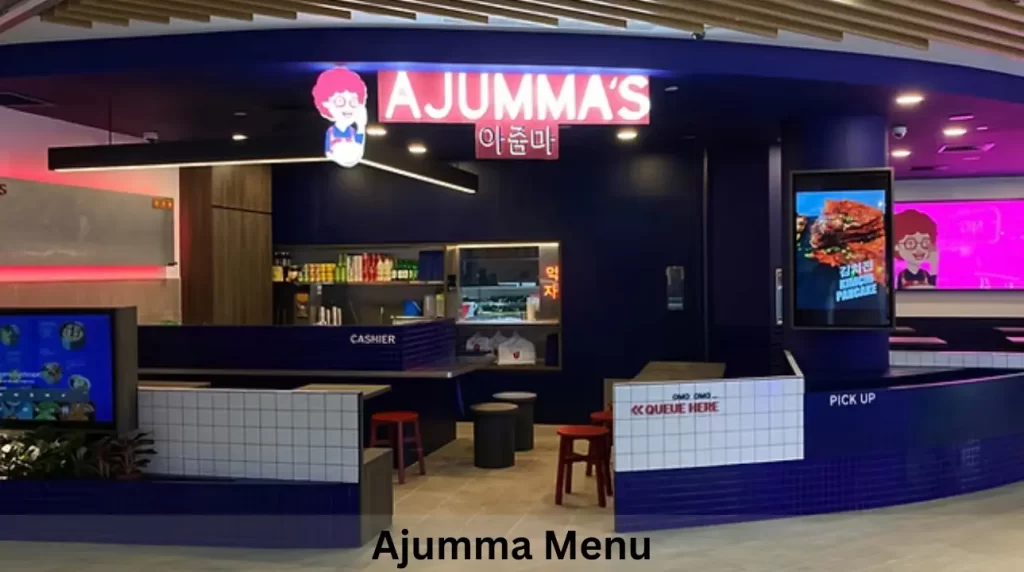 Ajumma Menu Prices