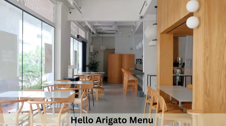 Hello Arigato Menu Prices