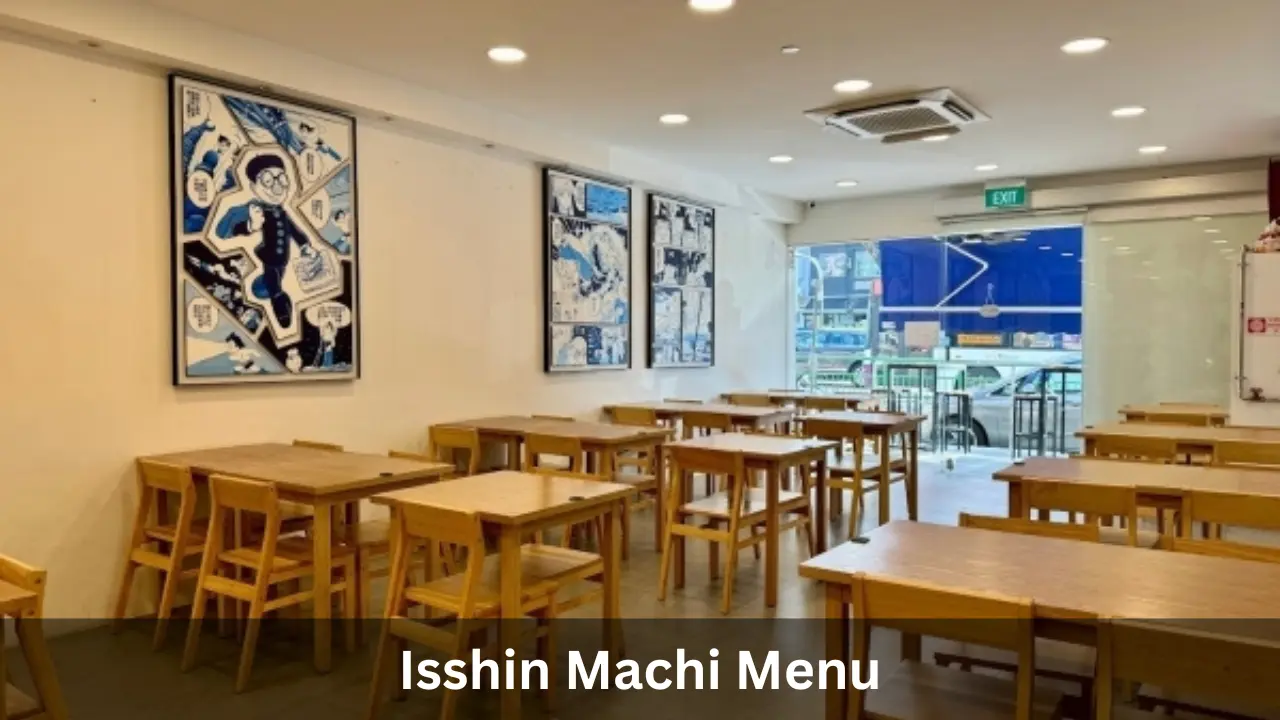 Isshin Machi Menu Prices