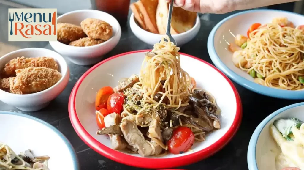 Twyst Pasta Menu Prices in Singapore