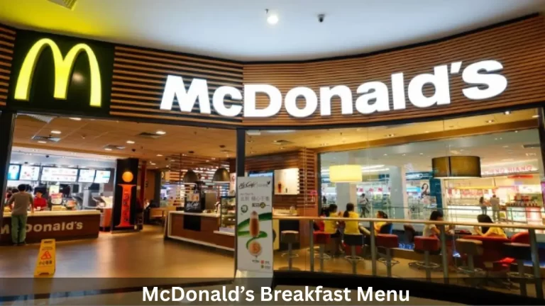 McDonald’s Breakfast Menu Prices