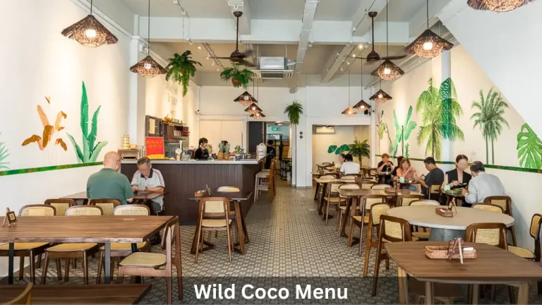 Wild Coco Menu Prices