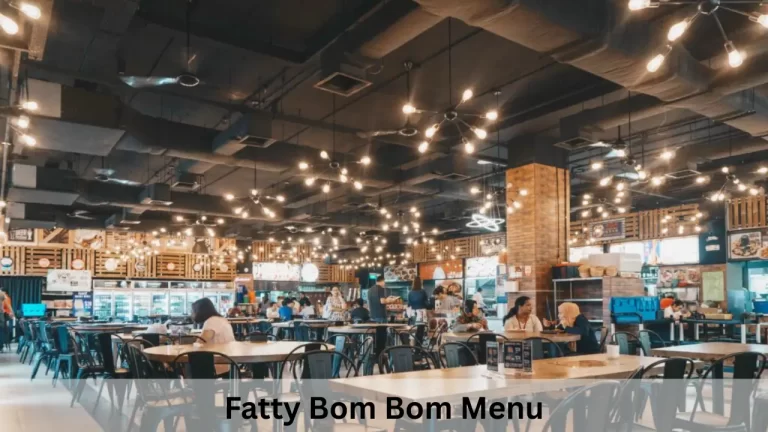 Fatty Bom Bom Menu Prices