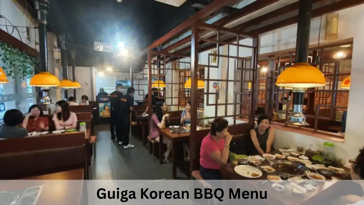 Guiga Korean BBQ Menu Prices