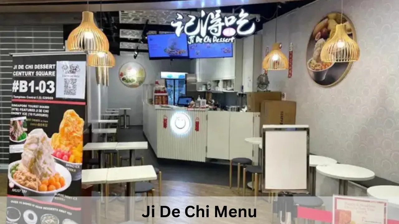 Ji De Chi Menu Prices